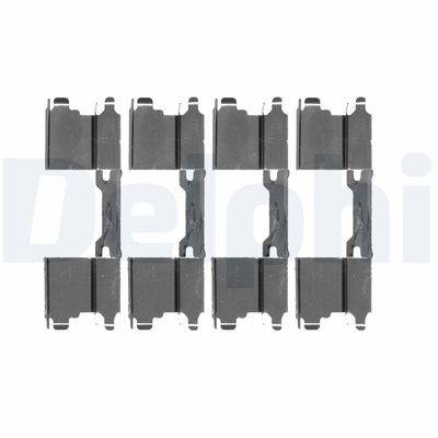 DELPHI LX0502 Piederumu komplekts, Disku bremžu