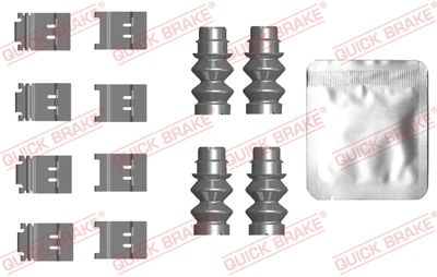 Комплектующие, колодки дискового тормоза QUICK BRAKE 109-0124