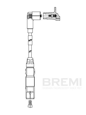 Провод зажигания BREMI 192/69