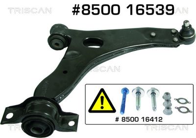 Рычаг независимой подвески колеса, подвеска колеса TRISCAN 8500 16539