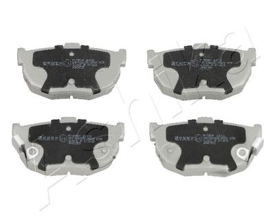 Комплект тормозных колодок, дисковый тормоз ASHIKA 51-05-595