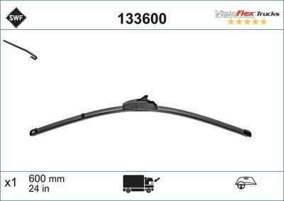 Stikla tīrītāja slotiņa SWF 133600