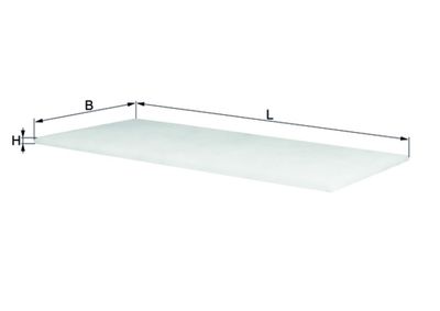 Filtrs, Salona telpas gaiss MAHLE LAP 4