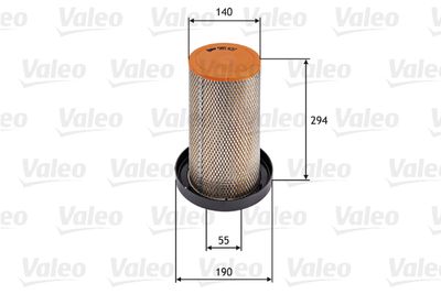 Gaisa filtrs VALEO 585637
