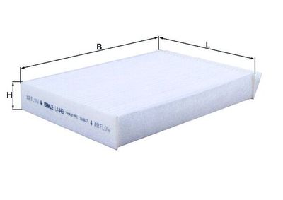 Фильтр, воздух во внутренном пространстве MAHLE LA 449