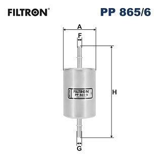 Degvielas filtrs FILTRON PP 865/6