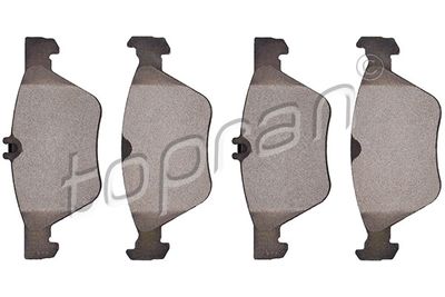 Bremžu uzliku kompl., Disku bremzes TOPRAN 407 765