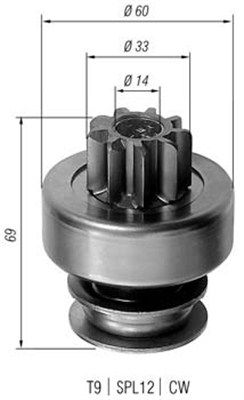 Zobrats, Starteris MAGNETI MARELLI 940113020103