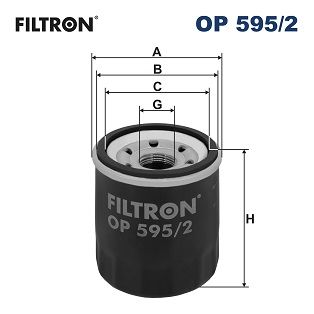 Масляный фильтр FILTRON OP 595/2
