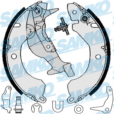 Комплект тормозных колодок SAMKO 85221