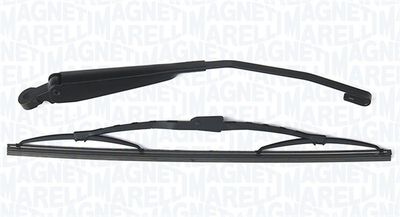 Stikla tīrītāju sviru kompl., Stiklu tīrīšanas sistēma MAGNETI MARELLI 000723180349