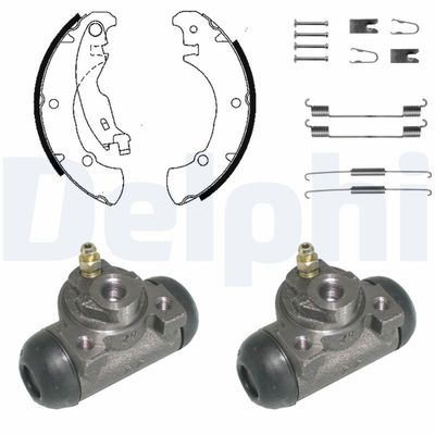 Bremžu loku komplekts DELPHI KP1033
