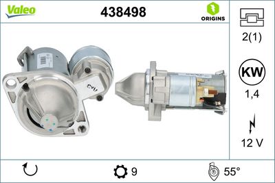 Стартер VALEO 438498