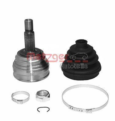 Шарнирный комплект, приводной вал METZGER 7110001