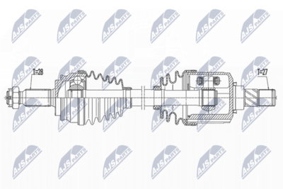 Приводной вал NTY NPW-MS-073