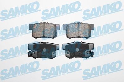 Комплект тормозных колодок, дисковый тормоз SAMKO 5SP1423