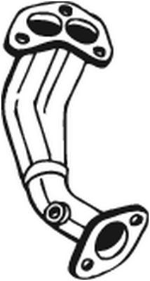 Izplūdes caurule BOSAL 753-229