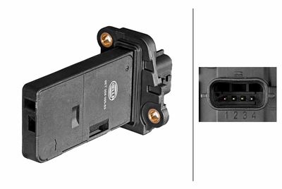 Расходомер воздуха HELLA 8ET 358 095-531