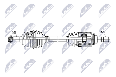 Приводной вал NTY NPW-BM-203