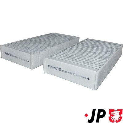 Filtra komplekts, Salona telpas gaiss JP GROUP 1328102510