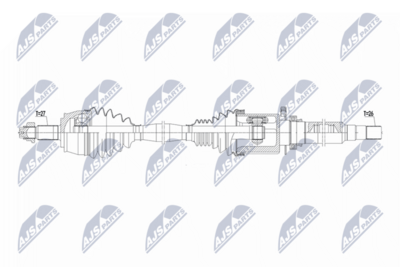 Приводной вал NTY NPW-CH-176
