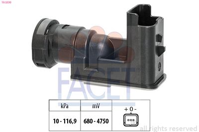 Датчик давления, усилитель тормозной системы FACET 10.3330