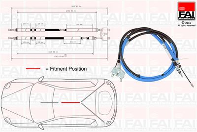 Trose, Stāvbremžu sistēma FAI AutoParts FBC0048
