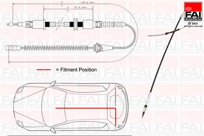 Trose, Stāvbremžu sistēma FAI AutoParts FBC0080