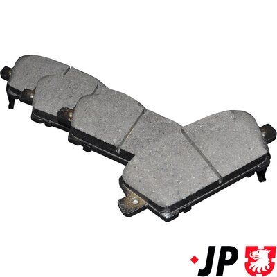 Bremžu uzliku kompl., Disku bremzes JP GROUP 3463601010