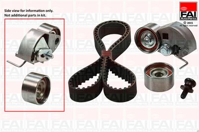 Комплект ремня ГРМ FAI AutoParts TBK225