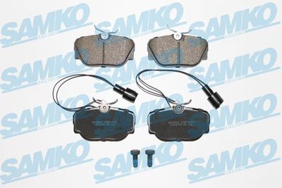 Комплект тормозных колодок, дисковый тормоз SAMKO 5SP1079