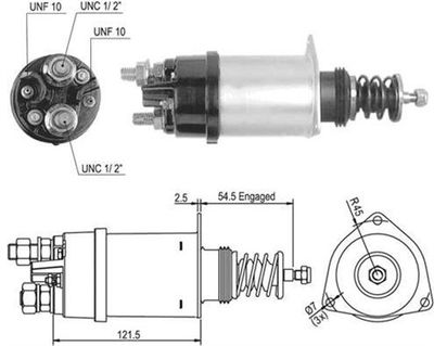 Ievilcējrelejs, Starteris MAGNETI MARELLI 940113050504