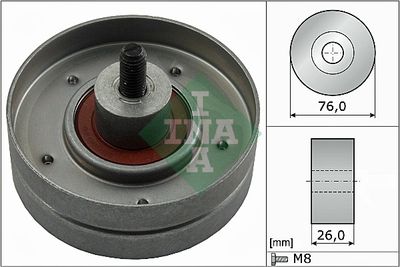 Parazīt-/Vadrullītis, Ķīļrievu siksna Schaeffler INA 532 0252 30