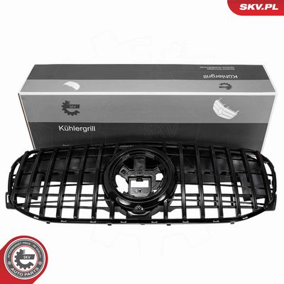 grill Mercedes GTR,czarny połysk,MERCEDES GLS (X167, 2020-obecnie),A1678881 ESEN SKV 66SKV607