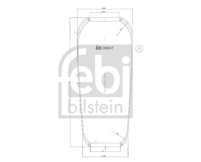 Pneimoatsperes spilvens, Pneimopiekare FEBI BILSTEIN 38647