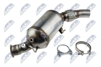 Nosēdumu-/Daļiņu filtrs, Izplūdes gāzu sistēma NTY DPF-BM-010