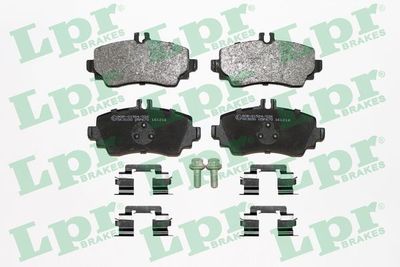 Bremžu uzliku kompl., Disku bremzes LPR 05P670K