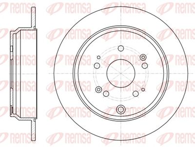 Тормозной диск REMSA 61174.00