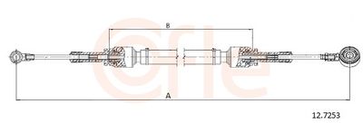 Трос, механическая коробка передач COFLE 92.12.7253