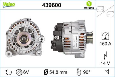 Ģenerators VALEO 439600