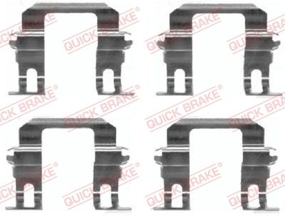 Piederumu komplekts, Disku bremžu uzlikas QUICK BRAKE 109-1275