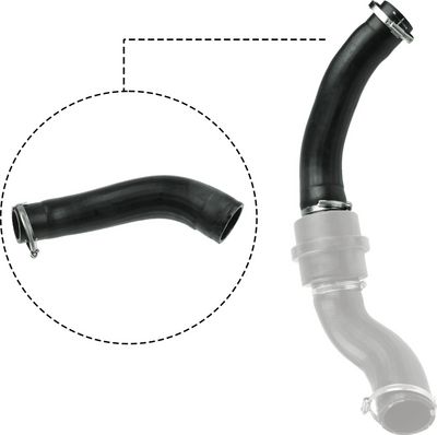 Pūtes sistēmas gaisa caurule GATES 09-0629