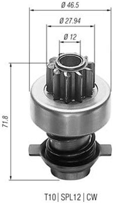 Zobrats, Starteris MAGNETI MARELLI 940113020133