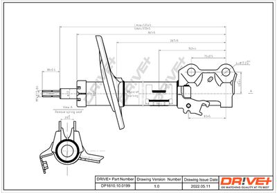 Амортизатор Dr!ve+ DP1610.10.0199
