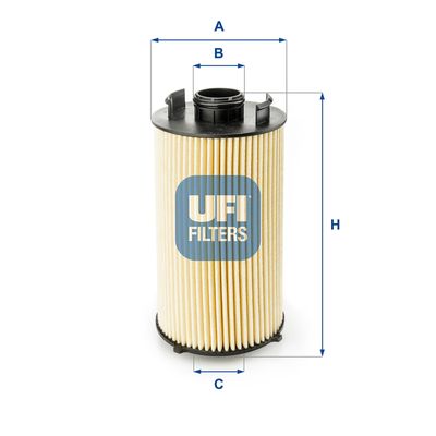 Eļļas filtrs UFI 25.051.00