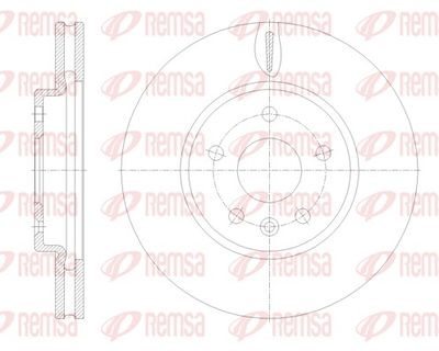 Тормозной диск REMSA 61793.10