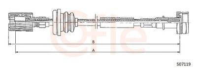 Тросик спидометра COFLE 92.S07119