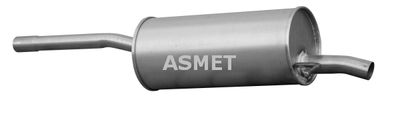 Глушитель выхлопных газов конечный ASMET 10.106