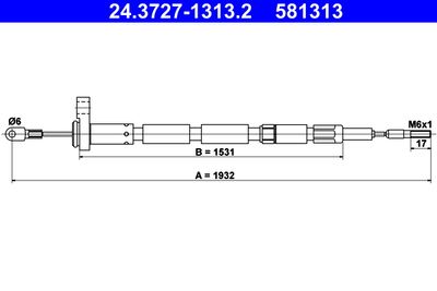 Trose, Stāvbremžu sistēma ATE 24.3727-1313.2