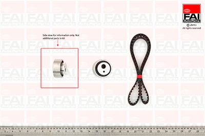 Комплект ремня ГРМ FAI AutoParts TBK08